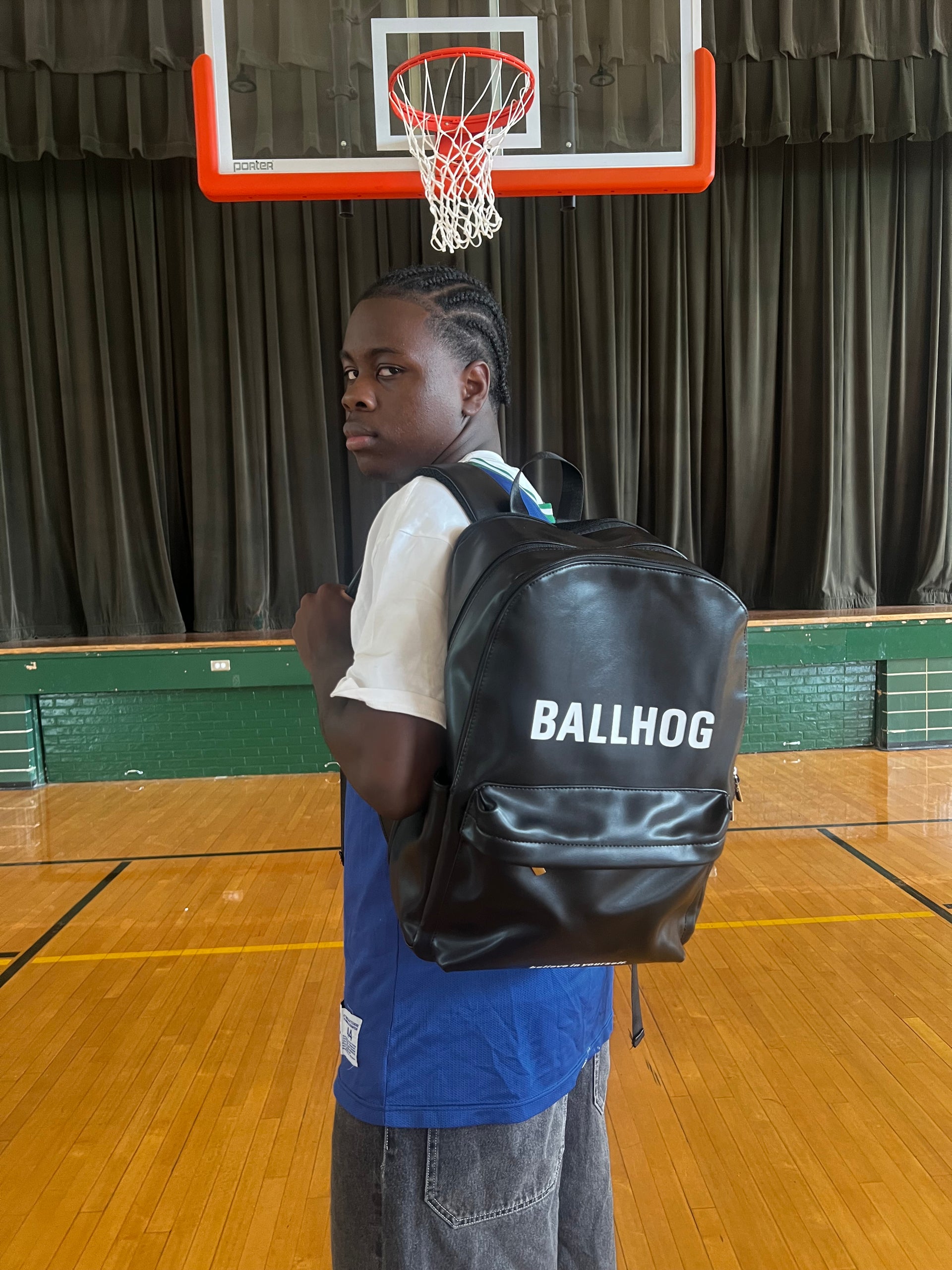 Black "Ballhog" Backpack
