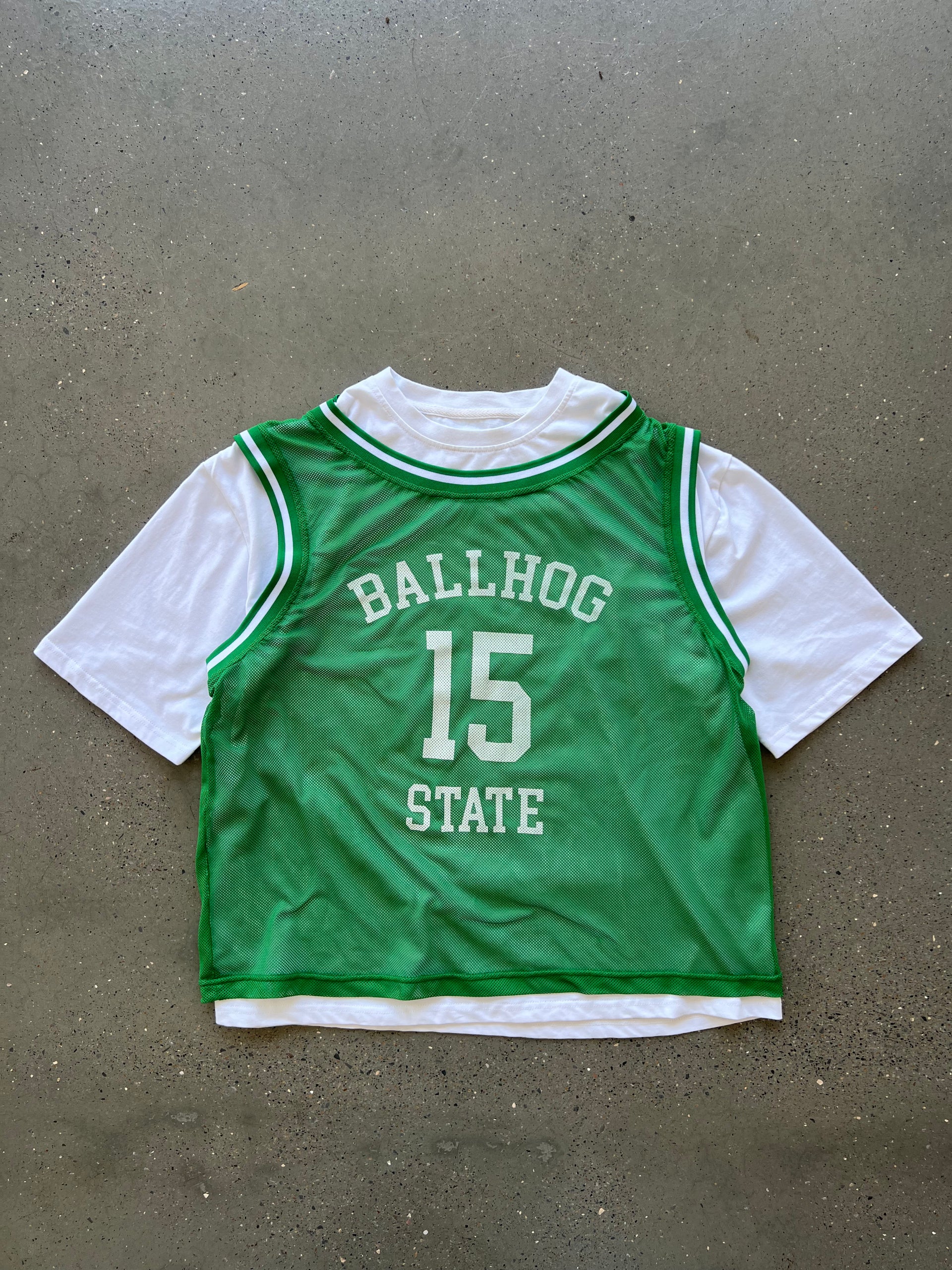 GREEN BALLHOG JERSEY